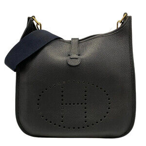 Hermes Evelyne Mm Black Togo #305281H19B